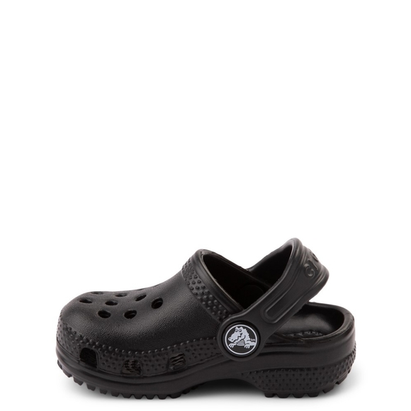 BRAND NEW black baby size 4 crocs - Picture 1 of 2